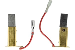 vhbw 2x balais de charbon 15,3 x 7,9 x 4,9 mm compatible avec Stihl HSE 71, HSE 60, HSE 61, HSE 52 taille haie