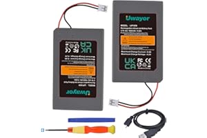 Uwayor Batteria per controller PS3 Batteria di ricambio PS3 1860 mAh per Sony Playstation 3 e Dualshock 3 Wireless Controller