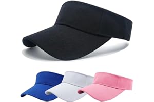 Eilisa Women's Sun Visor Cap - Adjustable Baseball Cap for Golf Cycling Fishing Tennis, Long Peak Design