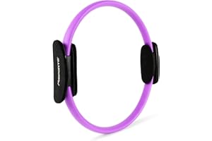 ‎MSPORTS MSPORTS Pilates Ring Premium I Widerstandsring - Doppelgriff Pilates Yoga Ring 38 cm Übungskreis