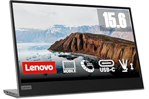 Lenovo L15 | 15,6" Full HD Monitor | 1920x1080 | 60Hz | 250 nits | 6ms Reaktionszeit | DisplayPort | schwarz