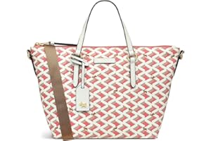 RADLEY London Optic Responsible Ziptop Grab Handbag for Women, Made from Geometric Print BCI Coated Cotton Canvas, Grab Bag with Webbed Crossbody Strap, Twin Handles & Zip Fastening
