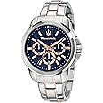 Maserati Men's R8873621008 SUCCESSO Analog Display Quartz Rose Gold Watch, Silver, Chronograph,Quartz Movement