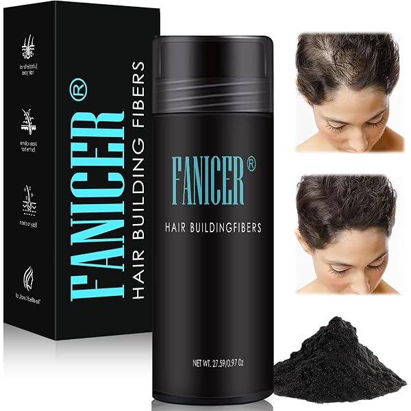 IKZEE Haaraufbaufasern Dunkelbraun – Keratin Haarpulver Für Voluminöses, Natürliches Haar