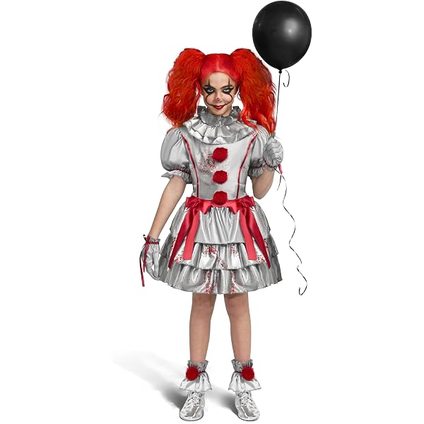 Fiestas Guirca Clown-Kostüm Mehrfarbig - Für Kinder 5-6 Jahre (108/116 Cm), Inkl. Jacke & Fliege
