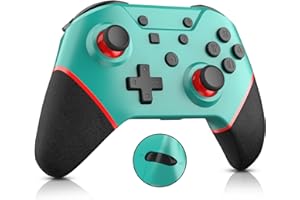 Hbaid Wireless Controller für N-Switch Bluetooth Switch OLED Controller mit Bewegungssteuerung Zubehör Einstellbarer Vibration Turbo Funktion Kontroller Gampad für Switch/Switch Lite