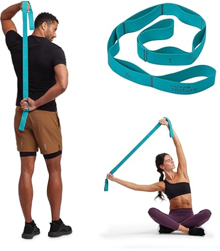 Kvittra Figure 8 Resistance Band - Arm & Shoulder Exercise Elastic Rope For Home Gym, Yoga, Physical Therapy - View #2