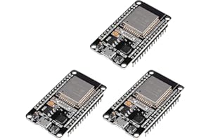 DORHEA 3PCS ESP32 Entwicklungsboard ESP-32S Mikrocontroller Prozessor Integrierter Chip CP-2102 WiFi NodeMCU-32S ESP-WROOM-32