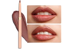 OULAC Delineador de Labios Marrón Mate, Lip Liner Resistente al Agua que Dura 24 Horas +, a Prueba de Manchas, Muy Pigmentado, Suave, Contorno de Labios, Vegan (06) Body Talk