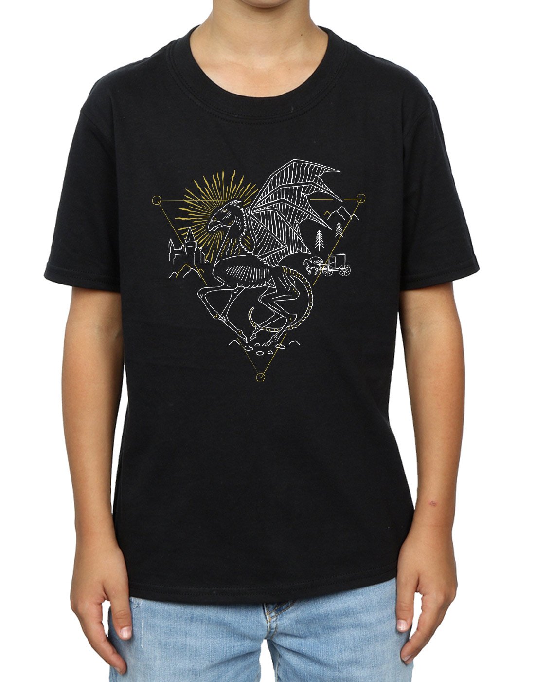 Harry-Potter-Jungen-Thestral-Line-Art-T-Shirt