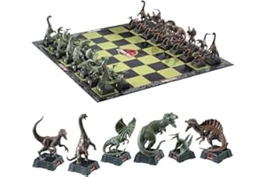 The Noble Collection Jurassic Park chess set