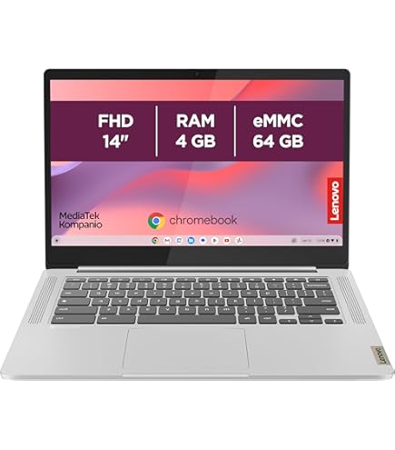 Lenovo Chromebook IdeaPad Slim 3, écran Full HD 14