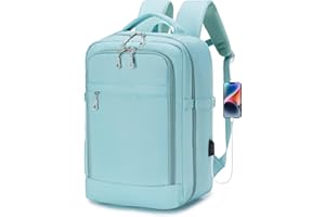 BKAZV Mochila Ryanair 40x20x25 Mochila de Viaje Maleta Mochila Viaje Cabina Avión 40x20x25 Maleta Cabina Mochila Portátil Mochila de Senderismo al Aire Libre 20L para Hombre y Mujer