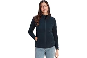 TOG24 Revive Womens Fleece Jacket. Womens Fleece Made From 100% Recycled Polyester With Full-Zip. Womens Fleece Jacket With 2 Lower Pockets, Lightweight, Warm & Anti-Pill Fabric