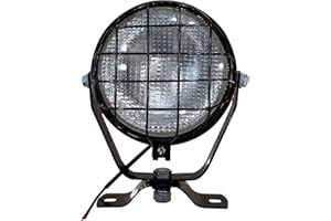 BAJATO Black Plough Lamp Assembly Tractor Work Light Suitable for Tafe New Holland Massey Ferguson Captain Mini Ford Sonalika Tractors Light