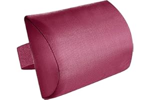 Exuberia Coussin Repose Tete, Appuie Tête Fauteuil Salon,Appui Tete Canape Fauteuil, Oreiller De Chaise Longue/de Jardin pour Chaises Pliantes D'extérieur Rouge