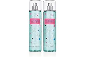 Britney Spears Curious Ladies Womens Fine Fragrance Mist Body Spray 236ml 2 Pack