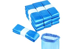 QWORK® 10 Stück Windeleimer Nachfüllpackungen, 4.5 m Lange Windeleimerbeutel, Windelbeutel für Windeleimer und Katzenstreueimer, Kompatibel mit Genie, Angelcare