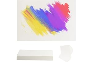 XUJINSONGG 70 Sheets Watercolour Paper Bulk, 5" x 7" Watercolour Paper Pads, 300 GSM/140 lb Cotton Watercolor Paper Bulk, Water Colour Paper, Drawing Paper for Artists Adults Drawing Painting Supplies