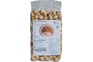 MANDORLE MELI Nocciola Pelata e Tostata - Frutta Secca Fonte di Vitamine e Fibre - Senza Glutine (500g)