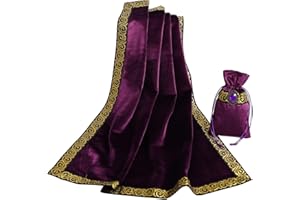 BLESSUME Tarot Tischdecke Altar Tarot Tuch, One Size (Lila 2)