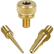 Kit Ago Pompa Per Palle - 5 Pezzi Con Ugello E Tubo, Metallo Durevole