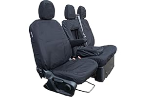 PRIMUS SEAT COVERS Seat Covers to fit Ford Transit Custom 2024 Onwards Driver & Double Passenger Fold Down Tray Cover To Fit The All-New Ford Transit Custom Seat Covers