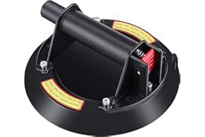 FABAODAY Saugheber 8 Zoll Extra-starke Vakuum Der Luftpumpe, mit Luftventil, zum Fliesen, Glas, Brettern, Marmor, Schwere Handhabung 120 kg