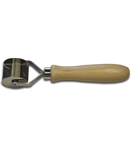 Tagliapasta Elettro Center - Acciaio Inossidabile, Lama Dentata 36mm, Manico In Legno Di Faggio - Foto 10