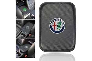 GRFIT Tappetino Protettivo vano bracciolo Auto per Accessori Alfa Romeo 159 147 156 Giulietta 147 159