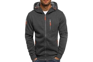 Hoodie med dragkedja för män, Techno, sweatshirt för män, dragkedja, andningsbar, fritidsjacka, sporttopp, enfärgad, gosig ja