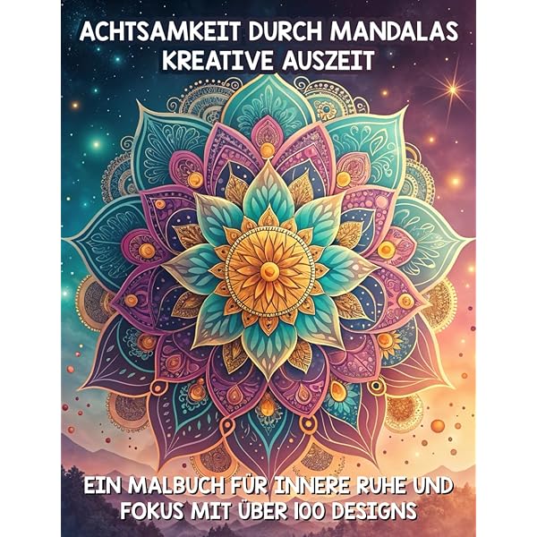 ZODIAK Malen Nach Zahlen Buch – Zen Mandala & Tier-Motive Im A4 Format, Zur Entspannung