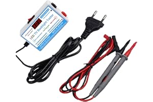 OKANEMOQI Tester di retroilluminazione per TV LED, strumento di prova per riparazione di perline con lampada a strisce luminose a LED con display digitale LCD, tensione adattiva di uscita 0-300V