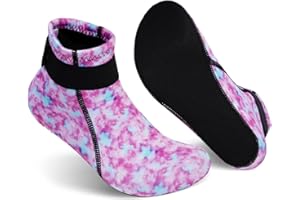 Gogokids 3mm Calcetines de Neopreno para Niño y Niña, Calcetín Antideslizante Térmico, Idea para Buceo, Surf, Playa, Natación, Rafting y Parques Acuáticos