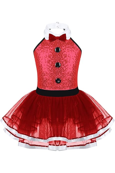 Robe Tutu Danse Classique Ranrann Pour Fille 3-14 Ans Costume Noël Et  Spectacle