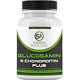 Surpresa Natural® Glucosamina e Condroitina PLUS 195 Capsule ad alto dosaggio - Fornitura di 6 mesi, testata in laboratorio