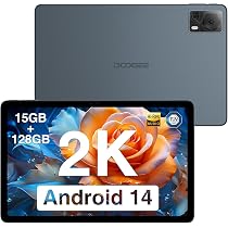MAMA MOUTH Hülle Für DOOGEE T20 Ultra/T40 Pro (12") – 360° Drehbarer Ständer-Cover Aus Kunstleder, Schwarz