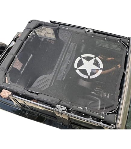 Kit Parasole Rugged Ridge Per Jeep Wrangler TJ 1997-2002 - Visiere Replacement In Vinile Resistente - Foto 8