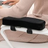 LargeLeaf Extra Thick Chair Armrest Cushions Elbow Cushion Pressure Relief Office Chair Gaming Armrest with Memory Foam Pads