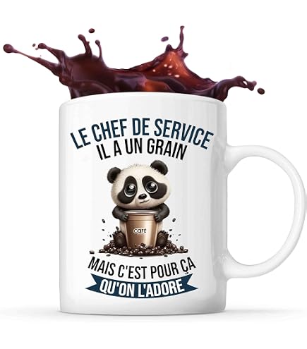 Chope à Bière Certifié Meilleur Chef Du Monde - Verre Givré 470ml - Cadeau Idéal Homme Retraite Collègue