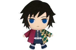 Banpresto Giyu Tomioka Pluszowa figurka - Demon Slayer: Kimetsu No Yaiba Super Big Plush 32 cm BP18716 Wielokolorowy