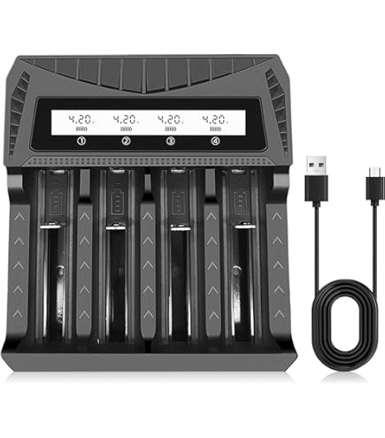 Caricabatteria Per Batterie 18650 Al Litio | Acquista Su - Foto 14