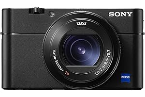 Sony RX100 V | Premium-Kompaktkamera (1,0-Typ-Sensor, 24-70 mm F1.8-2.8-Zeiss-Objektiv, 4K-Filmaufnahmen und neigbares Display)