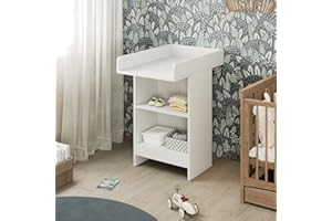 Oskar-Store Vicco Fasciatoio Mona, Bianco, 60 x 103.5 cm con fasciatoio
