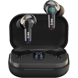 truke Buds Q1 True Wireless in Ear Earbuds with mic, 30...
