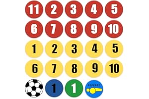 BAOSROY Taktiktafel Magnete,24pcs Magneten für Fussball Taktiktafel,Ersatz Magnete für Taktiktafel,Fussball Magnet,Ersatzmagnete für Coachboard,Magnet Taktiktafel für Fußball,für Taktikboards, Büro