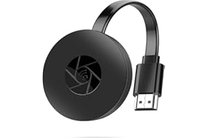 KQLHLHDYZ Wireless Display Adapter, HDMI Streaming Sticks, Wireless HDMI Display Adapter Media Player with 1080P HDMI Dongle Receiver, Wireless HDMI Dongle for Ios/Android Devices, Projector, Monitor, Home