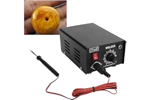 GEDOURAIN Saldatore per cera per gioielli, strumento per saldatura di gioielli Durevole e affidabile Compatto e portatile per strumenti per creazione di gioielli per fusione di gioielli(rosa)