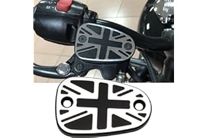 FINMOKAL Aluminum Front Brake Cylinder Reservoir Cover Cap For Triumph T100 T120 Bobber