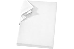 ‎CARPE SONNO Carpe Sonno Linon Bettlaken ohne Gummizug Haustuch 240x260 cm weiß einfarbig - Griffiges Linonleintuch 100% Baumwolle - Vielseitiges Tuch Haushalt - Tischtuch Sofa & Sesselüberwurf Linonüberwurf